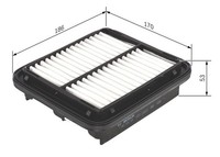 Bosch Luftfilter 1 987 429 164 FüR Toyota Daihatsu