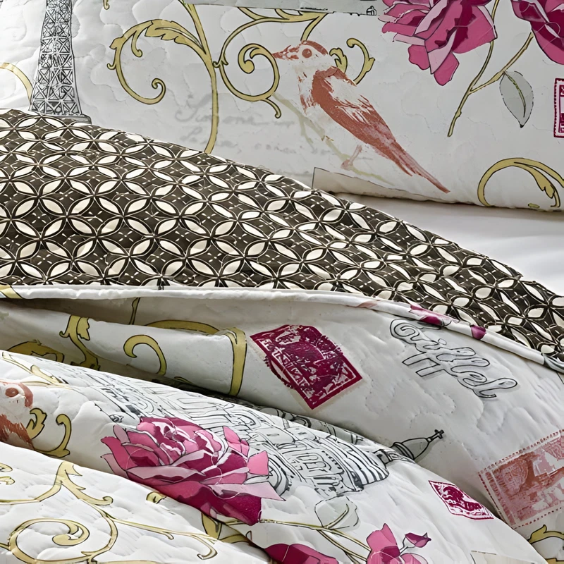 Virah Bella - Paris Love - легкое двустороннее одеяло с наволочками - Изображение 3 из 4