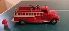 1950s Tonka Fire Truck, TFD No. 5, Restored, Super Condition, Plus Bonus Hydrant