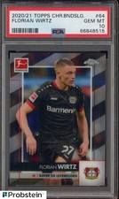 #3 2020-21 Topps Chrome Bundesliga Soccer #64 Florian Wirtz PSA 10 GEM MINT