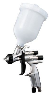 Meiji FINER-CORE-13 1,3mm Center Cup Spritzpistole mit Cup Gravity Feed Original