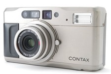 NEAR MINT Contax TVS Point Shoot 35mm Compact Film Camera Silver From JAPAN