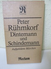 Dintemann und Schindemann aufgekl&auml;rte M&auml;rchen - Reclam Universal Bibliothek 1098