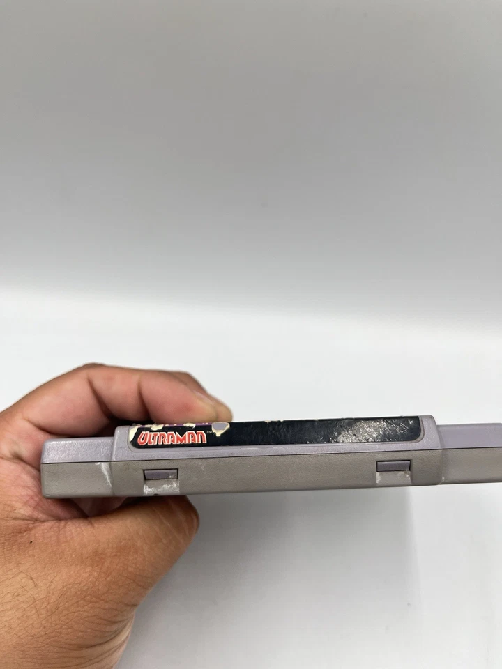 Ultraman (Nintendo SNES, 1991) Authentic Cart Only Tested and Working - Image 3 of 4