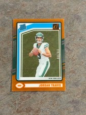 2024 Clearly Donruss Jordan Travis Orange /199 Rookie RC New York Jets
