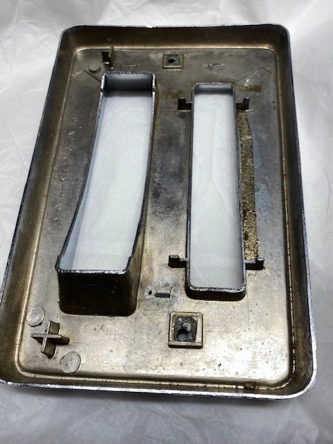 Pontiac Firebird 69 palanca de cambios 3 velocidades cubierta de placa automática 1969 Foto 2 de 4