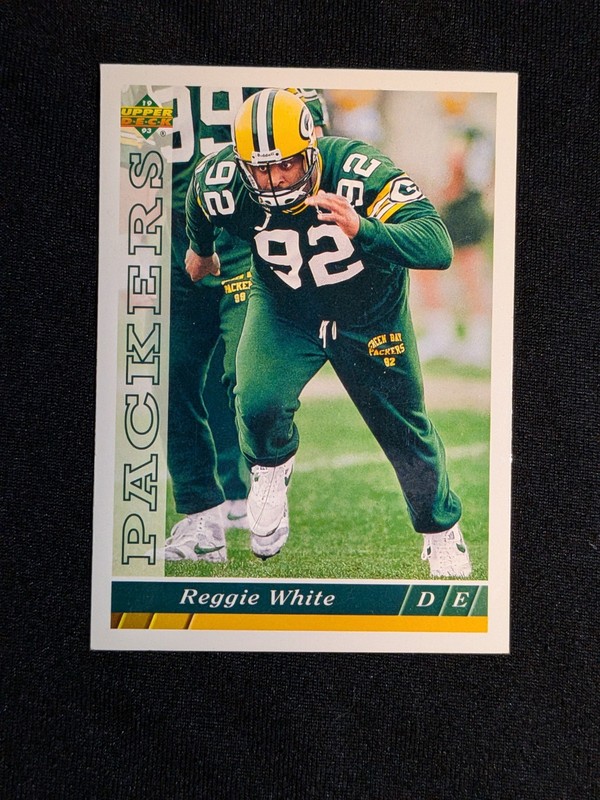1993 Upper Deck - Reggie White #490 First Year W Green Bay Packers