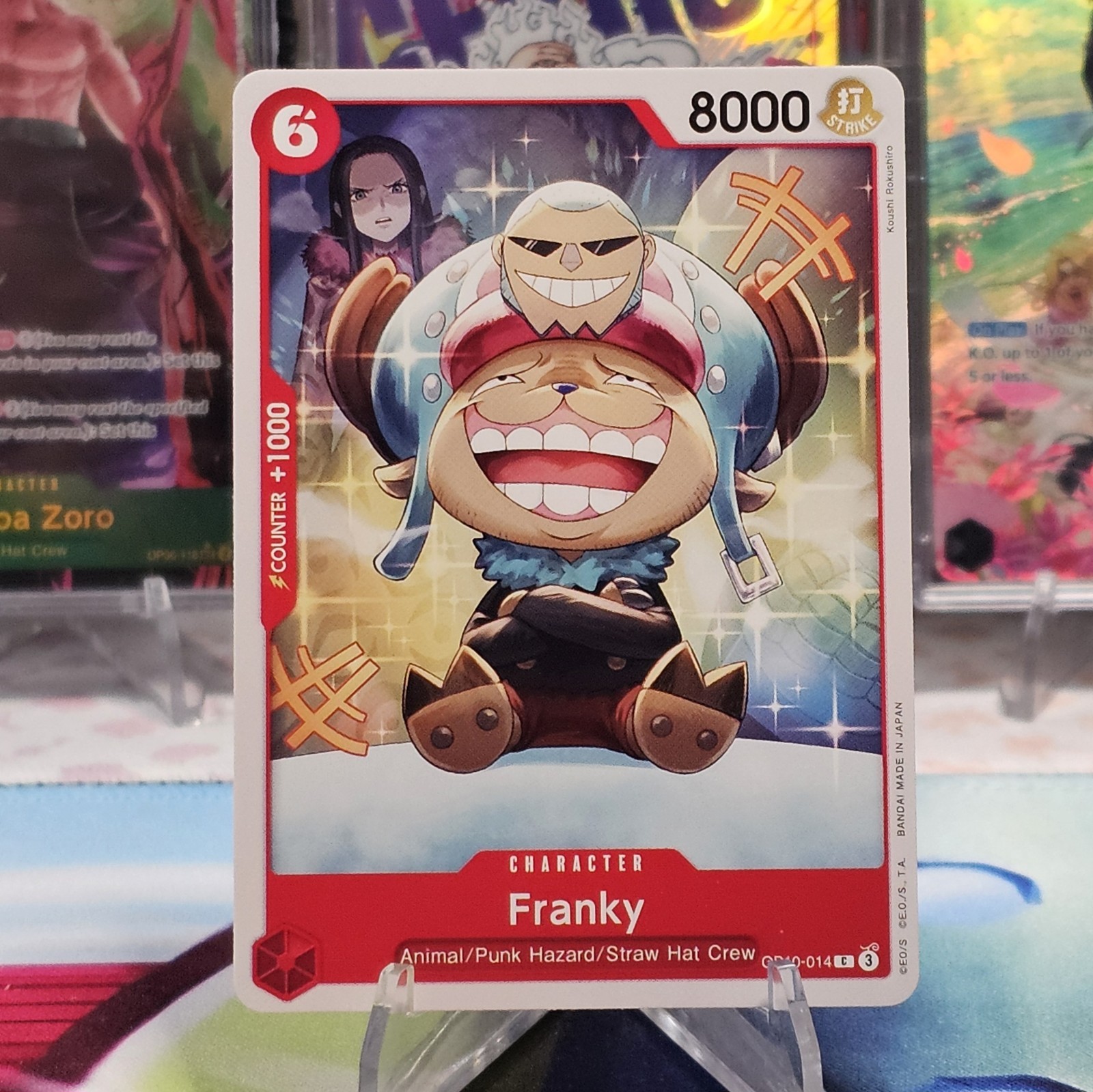 Franky OP10-014 C Royal Blood One Piece Card Game NM/M