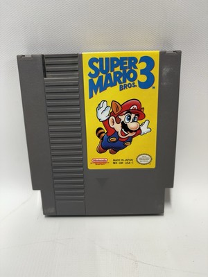 Super Mario Bros. 3 NES Nintendo Game Cartridge Only Original Authentic