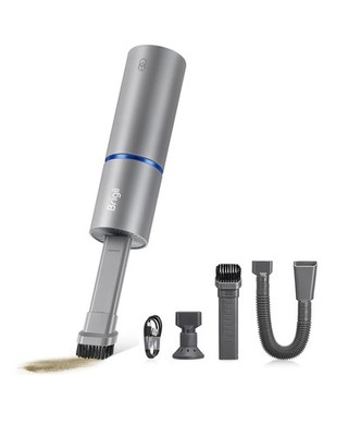 Mini Vacuum Air Duster And Hand Pump 3 In 1 Cordless Handheld Vacuum Usb Recharg