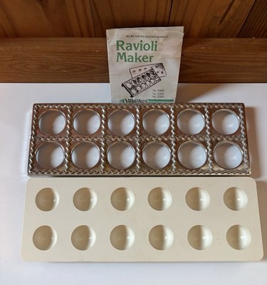 Vintage Ravioli Maker VillaWare with Original Instruction Booklet Kitchen Cook
