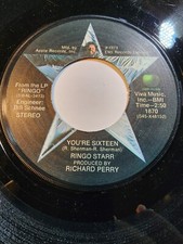 Ringo Starr - You're Sixteen / Devil Woman 45 RPM 1973 VG+ F302