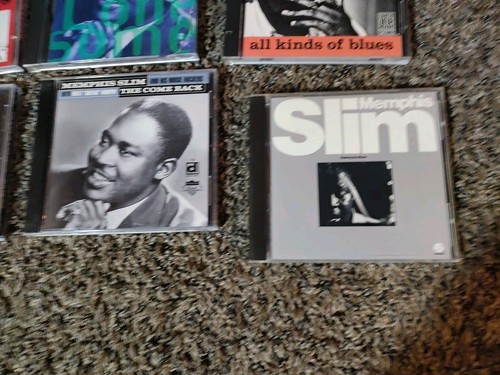 Memphis Slim - 18 CD Lot Blues Rare All Near Mint Condition = No Junk Drawer - Foto 2 di 9