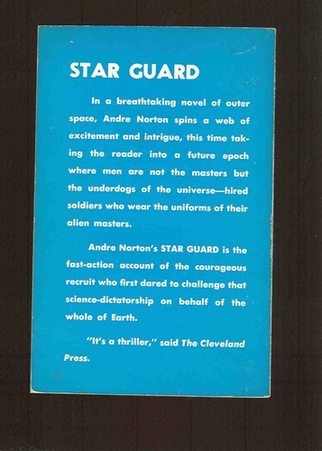 G-599 STAR GUARD Andre Norton ACE Sci/Fi SB - Picture 2 of 2
