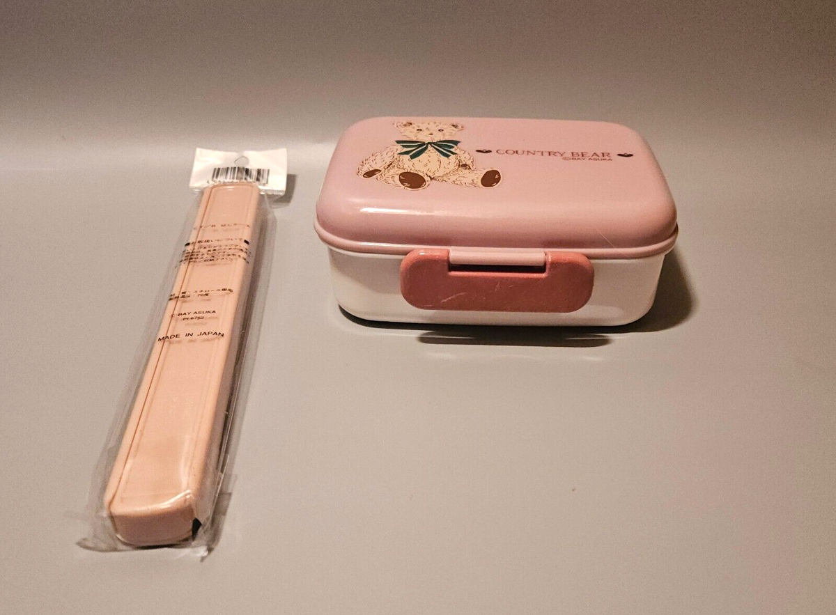 Country Bear Bay Asuka Bento Box & Chopsticks Empty Case Set | eBay
