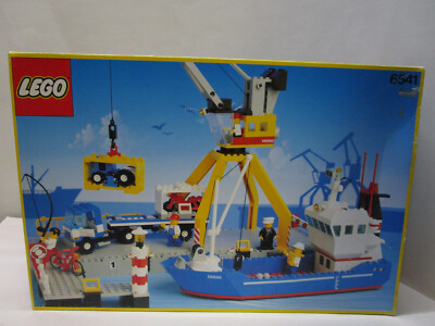 Lego   System Town 6541 Intercoastel Seaport / Containerhaf + Bauanleitung + Ovp