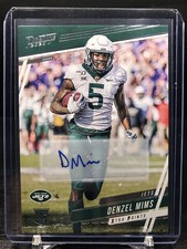 Denzel Mims 2020 Panini Prestige Xtra Points Rookie RC Auto Baylor New York Jets