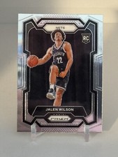 JALEN WILSON 2023-24 Panini Prizm RC Rookie  #128 Nets. A676