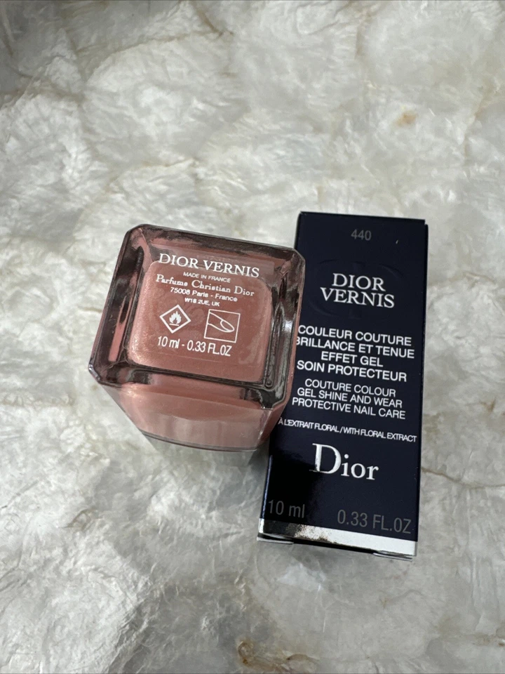 NEU UND ORIGINALVERPACKT " DIOR " 440 RIVIERA GEL GLANZ & TRAGEN SCHÜTZENDER NAGELLACK - 10 ML LIMITIERTE AUSGABE - Bild 3 von 4