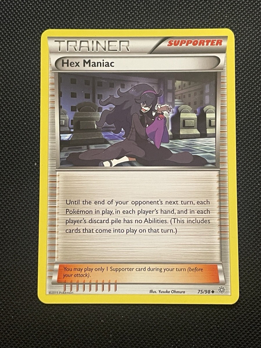 Hex Maniac 75/98 Uncommon Regular Ancient Origins Pokemon Card