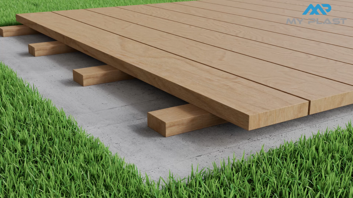 100 Stück Terrassen-Pads 90x90x20 Mm – Wasserfeste Gummimatten Für Holzunterkonstruktion, Belastbar Bis 250 T/qm Terrassen Pads Gummi