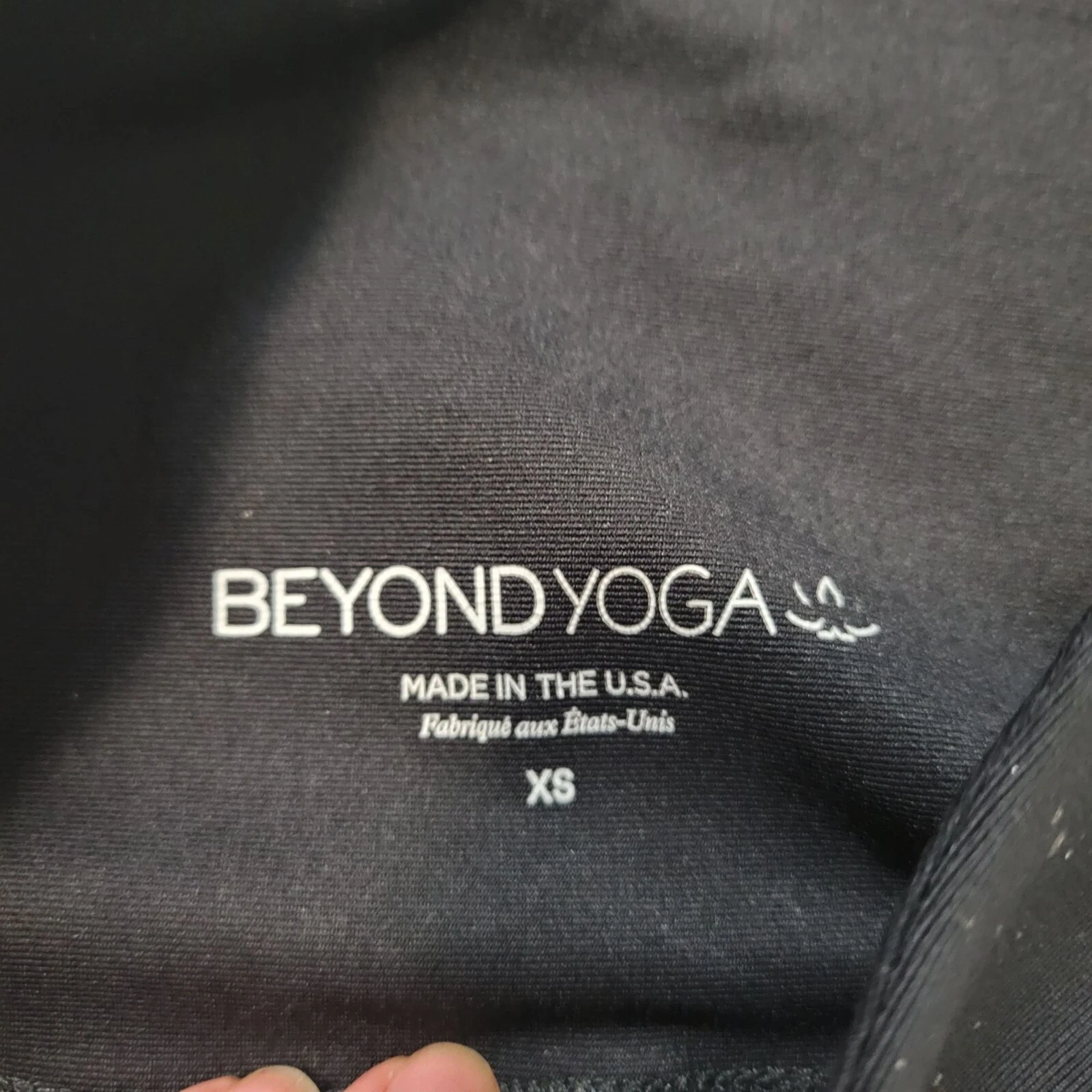 beyond-yoga sparkle waist leggings