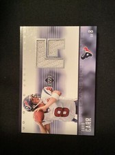 2003 Upper Deck UD Game Jersey David Carr #GJ-DC.          MB9