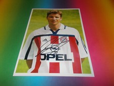 Michael Tarnat DFB Bayern Munich signed autograph 20x28 photo in person