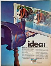 1969 Eaton Yale & Towne Inc Cleveland OH Print Ad 13"x10" Vintage Stereoscope