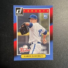 2014 Donruss The Rookies #96 Aaron Sanchez Blue Jays RC
