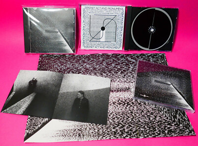 ZEROSET Act & Monument CD +Poster DEBUT Ultravox Visage UV Pop Stratis Minimal