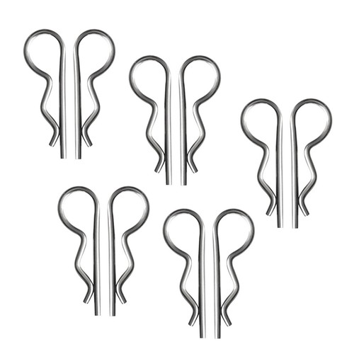 10x R Clips Shaft Retaining Clips Steel Heavy Duty 2.5 x 60mm Retaining Clip - Picture 5 of 6