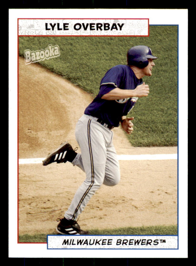 2005 Bazooka #60 Lyle Overbay Milwaukee Brewers | eBay