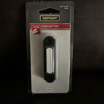 Defiant Wired Doorbell Push Button, | eBay