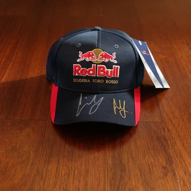 red bull sponsor hat