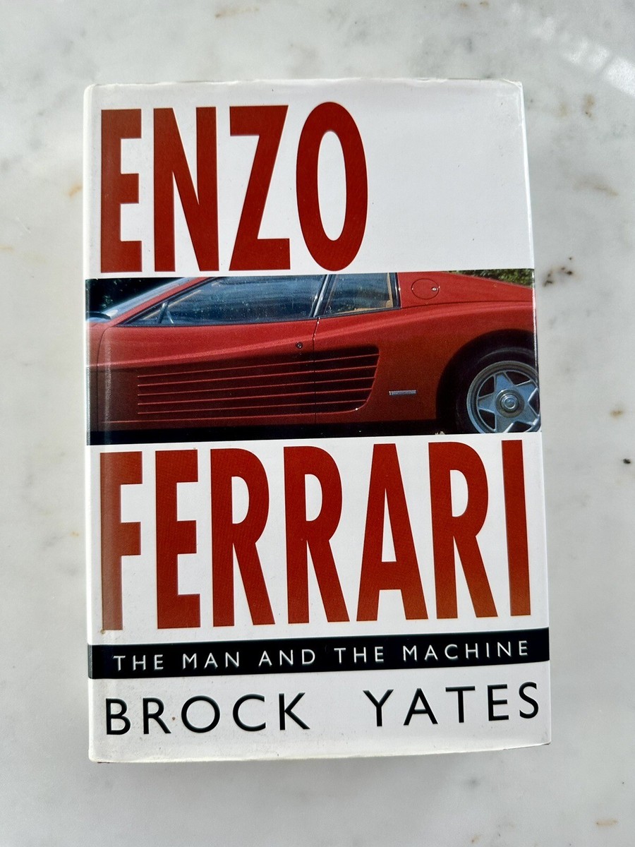 Enzo Ferrari - The Man And The Machine by Brock Yates - EXCELLENT