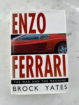 洋書 Enzo Ferrari: The Man and the Machine Enzo Ferrari - The Man And The Machine by Brock Yates - EXCELLENT