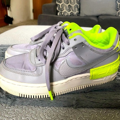 air force 1 shadow neon yellow