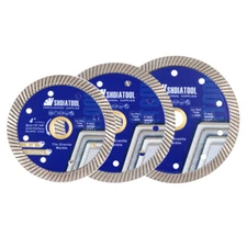 4/4.5/5'' Diamond Cutting Disc Saw Blade for Porcelian Tile Marble Angle Grinder