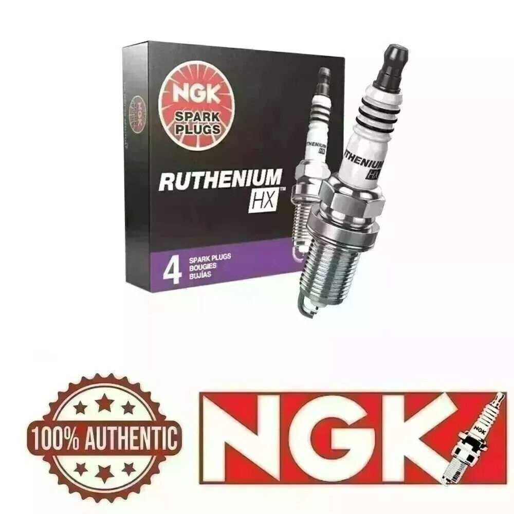 NGK 95159 FR6BHX-S Ruthenium HX Spark Plug - Set of 4