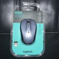 Logitech Compact Wireless M325 Mouse (Silver)BRAND NEW