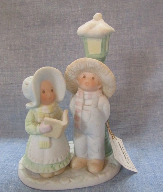 HOMCO MASTERPIECE CIRCLE OF FRIENDS FIGURINE JOY TO THE WORLD 1992 WITH