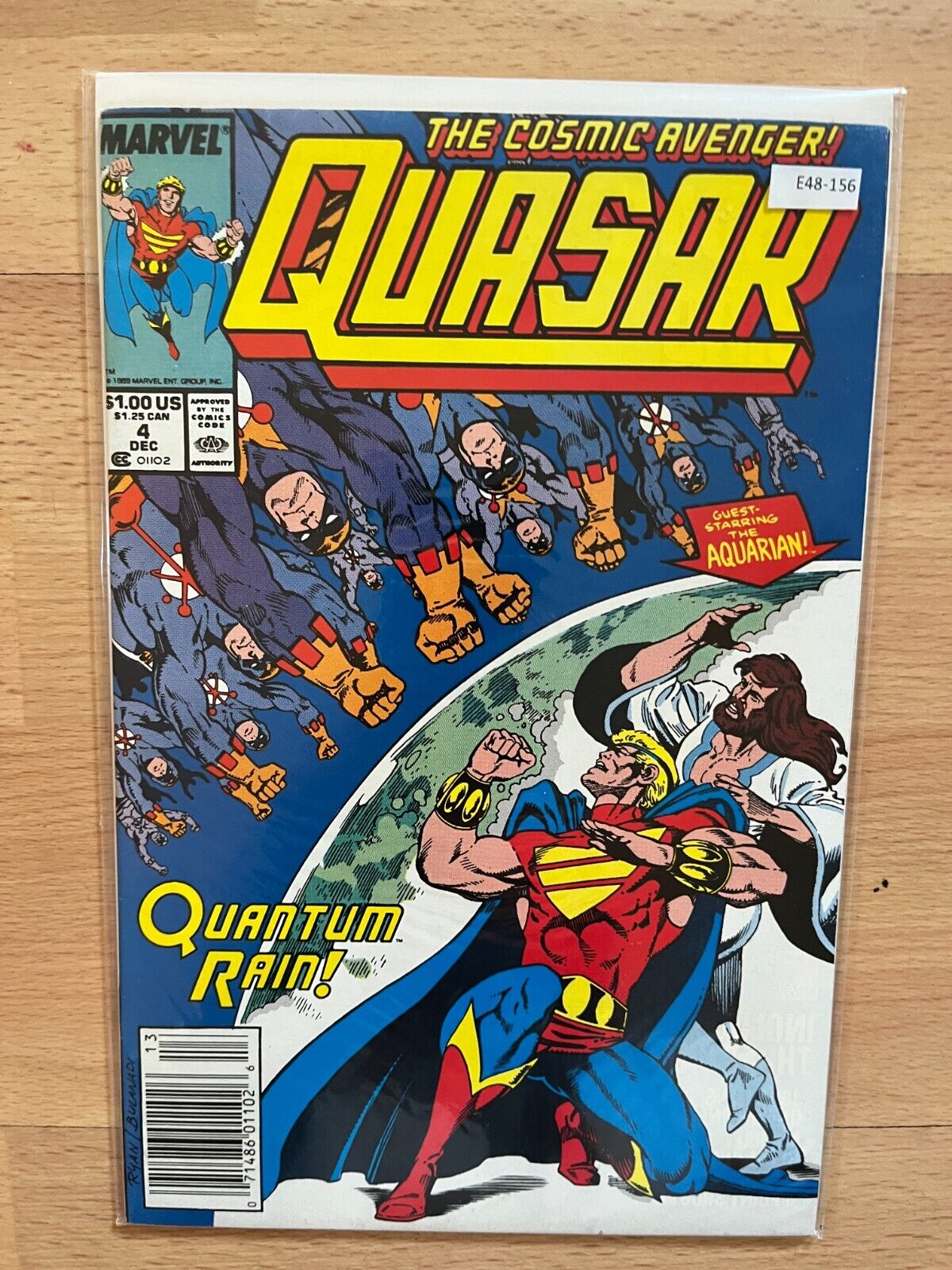 Quasar 4 Marvel Comics Newsstand - E48-156
