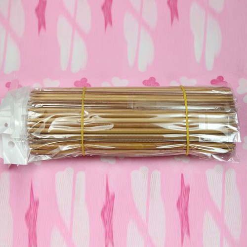 75 st Ferro Maglieria Bamb?? 15 Misure 2-10 mm Lunghezza 20Cm Doppia Punta Set - Foto 7 di 9