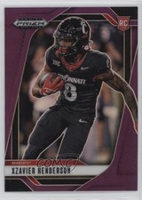 2025 Panini Prizm Draft Picks Purple Prizm 28/99 Xzavier Henderson #15 3hd