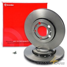 BREMBO COATED BREMSSCHEIBEN 2 Stk VORNE FÜR SKODA RAPID ROOMSTER