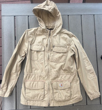 Carhartt Women's El Paso Utility Jacket, Size Small 4/6, Khaki, GUC