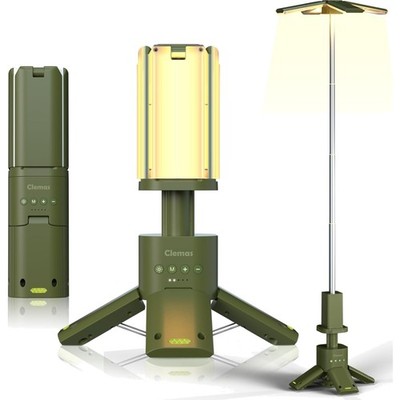 Telescopic Camping Lamp Rechargeable 14000 mAh LED Multifunctional Magnetic C...