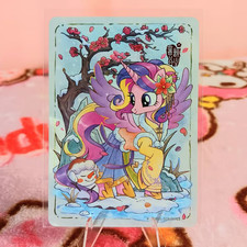 Princess Cadence My Little Pony MLP Kayou English Card Moon 1 MLPME01-SGR-007L5
