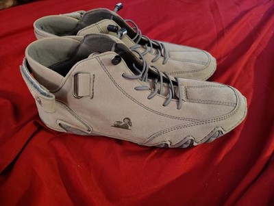 L Deck Italian Handmade Suede Gray Shoes EU Size 37 Men s 